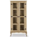 Ver imagem 2 de Cristaleira de Madeira Maciça com 2 portas