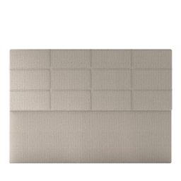 Cabeceira Estofada Casal King Size 195 Cm Marte Linho Bege Skybox - 2