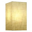 Ver imagem 4 de Arandela Retangular Retro Md-2002 Cúpula em Tecido 25-16x10cm Rustico Bege - Bivolt