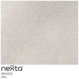Sofá 03 Lugares 150cm Mônaco Bouclê Off White - Nexta Casa - 3