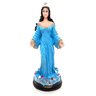 Iemanjá Orixá Estátua Imagem Rainha Mar Resina Azul 15 cm - 1