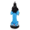 Iemanjá Orixá Estátua Imagem Rainha Mar Resina Azul 15 cm - 4