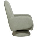 Ver imagem 6 de Poltrona de Amamentação Fixa Base Cone Dolce D02 Bouclê Verde Oliva C-199 - Lyam Decor