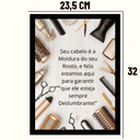 Ver imagem 7 de "Seu Cabelo É a Moldura do Seu Rosto..."Quadro Decorativo
