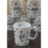 Jogo 6 Canecas 300ml Frases Motivacionais - Kit Porcelana - 8
