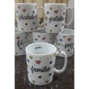 Ver imagem 6 de Jogo 6 Canecas 300ml Frases Motivacionais - Kit Porcelana