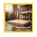 Ver mais imagens de Espelho 4mm Led 3 Cores Retangular Iluminação Luz Frontal 50x80 Tecla Touch Camarim Penteadeira