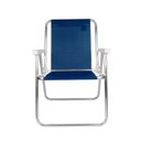 Ver imagem 3 de Kit Cadeira Reforçada 140kg + Cadeira Sannet Azul Marinho Mor