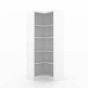 Ver imagem 4 de Estante Armário de Canto Multimóveis CR25034 Branca