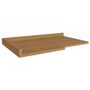 Ver imagem 1 de Módulo Cozinha Kappesberg Maxxi Tampo P/ Balcão Canto Reto E611 98cm Canela-kappesberg