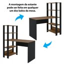 Ver imagem 3 de Mesa Escrivaninha Match com 3 Prateleiras Artely