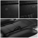 Ver imagem 6 de Poltrona do Papai Reclinável Melim Power Touch Massagem Pu Preto Brilho Fh1 - D'Rossi