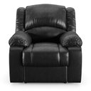 Ver imagem 7 de Poltrona do Papai Reclinável Melim Power Touch Massagem Pu Preto Brilho Fh1 - D'Rossi