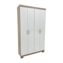 Ver imagem 3 de Armário Sapateira Multiuso 2 Portas Dm-580 Cor:brancoriviera