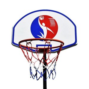 Tabela Cesta de Basquete Movel Ajustavel 2 Metros Portatil Esporte Treino Divertido Lazer