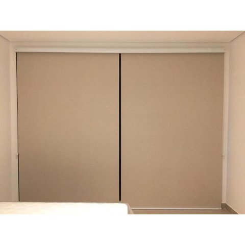 Cortina Rolo Blackout 0% Portas/janelas 1,70 L X 1,30 A