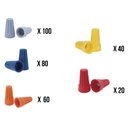 Ver imagem 2 de 300 X Conector de Torção Emenda P/ Fios Cabos Kit 0,8 a 16mm