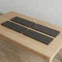Ver imagem 5 de Kit 2 Prateleira 40x20cm Mdp com Suporte Invisível Preto