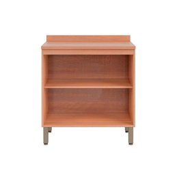 Balcão Cozinha P/cooktop Thela Sávia 2 Portas C/tampo 80cm Freijo/azul - Telasul - 5