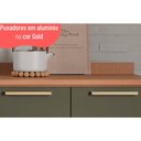 Ver imagem 6 de Balcão Cozinha P/cooktop Thela Sávia 2 Portas C/tampo 80cm Freijo/azul - Telasul
