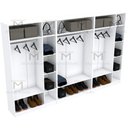 Ver imagem 5 de KIT CLOSET CASAL M255.2021.B (QUARTO, ORGANIZA) MUNDI MOVEIS