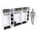 Ver imagem 4 de KIT CLOSET CASAL M255.2021.B (QUARTO, ORGANIZA) MUNDI MOVEIS