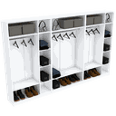Ver imagem 1 de KIT CLOSET CASAL M255.2021.B (QUARTO, ORGANIZA) MUNDI MOVEIS