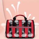 Ver imagem 4 de Bolsa Transporte Pet Cachorro Gato Animais Refletiva Segura Passeio Viagem Caminhada Aviao Carro Laz