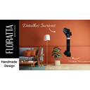 Ver imagem 3 de Decoração Escultura de Parede em Aço Preto Exclusiva no Brasil para Sala, Quarto, Escritório, Hall