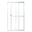 Ver imagem 1 de Porta Sacada de Aluminio Brilhante 2 Folhas com Trinco 2,10x1,20