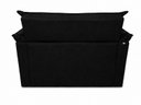 Ver imagem 7 de Sofá Compacto 2 Lugares Suede Confortável Minnors 1,20 Mts Cor:Preto
