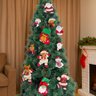 Kit 12 Pendentes Enfeite Árvore Natal Papai Noel Decoração - 6