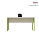 Ver mais imagens de Escrivaninha Mesa Escritório X 150cm Industrial Castanheira e Verde Miró