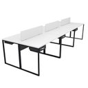 Ver imagem 1 de Escrivaninha Mesa Escritório com Gavetas Industrial