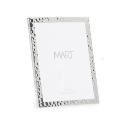Porta-retratos em Metal Prata Martelado Mart - 15x20 - 1