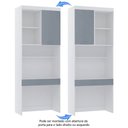 Ver imagem 4 de Bancada de Estudos Modulada 90cm 1 Porta Alpes Luciane Móveis