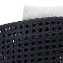 Ver imagem 4 de Poltrona Individual para Varanda em Alumínio e Fibra Sintética Cor Azul Estonado