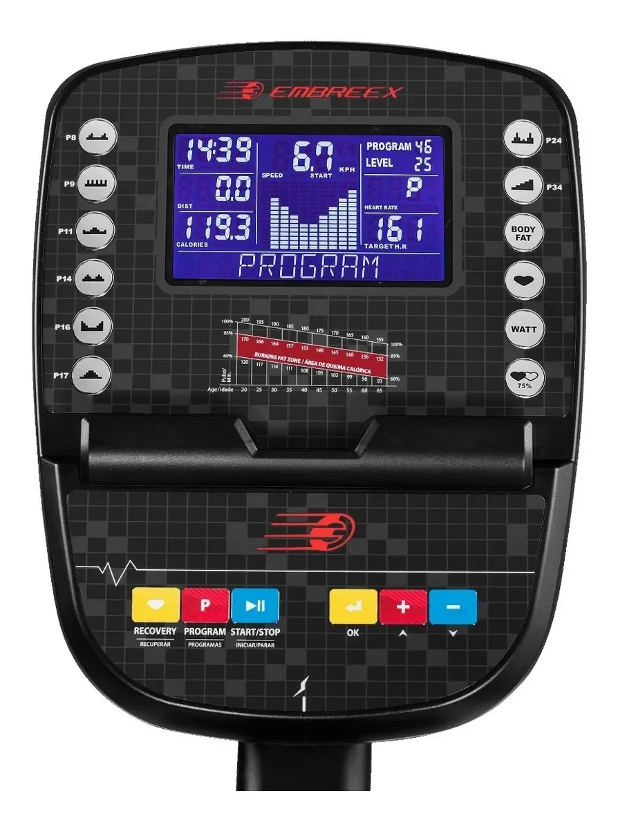 BICICLETA VERTICAL GERADOR 364 GX LINHA PREMIUM EMBREEX - 3