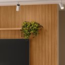 Ver imagem 3 de Painel Ripado Decorativo Sala Quarto 219x250cm Prime Plus L06 Nature Fosco - Mpozenato