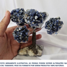Árvore de Pedra Sodalita Rolada Presente e Decoração - 3