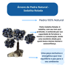 Árvore de Pedra Sodalita Rolada Presente e Decoração - 4