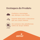 Ver imagem 5 de Colchão Aster Austin Casal Mola Ensacada D28 138x188x30cm