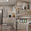 Ver imagem 5 de Armário de Cozinha Completa de Canto 399 Cm Branco/crema Vik Madesa 01