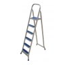 Escada Doméstica em Aço Carbono 6 Degraus Metalmix - 1
