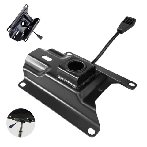 Flange Base Cadeira de Escritorio Regulagem Altura do Pistao Resistente Trabalho Home Office Casa Qu