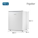 Ver imagem 6 de Frigobar Mondial 73l Porta Reversível Branco Fgb-01-w80 110v