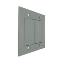 Ver imagem 3 de Tomada Dupla 20a Tampa Piso Alumínio 4x2 Tramontina Módulo Liz