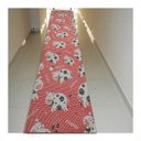 Ver imagem 2 de Tapete Passadeira Emborrachada Pvc Antiderrapante 0,44x5,00m Vaquinha Vermelha