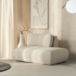 Sofá Modular Sumiê 100cm Direito Orla CabeCasa MadeiraOriginals