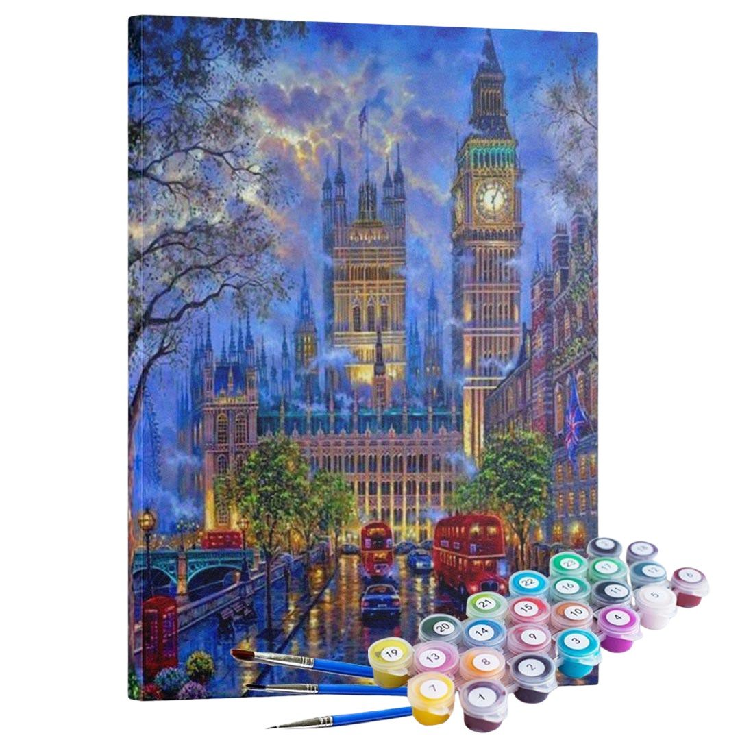Kit Pintura Terapêutica - Linda Londres e Big Ben - 1